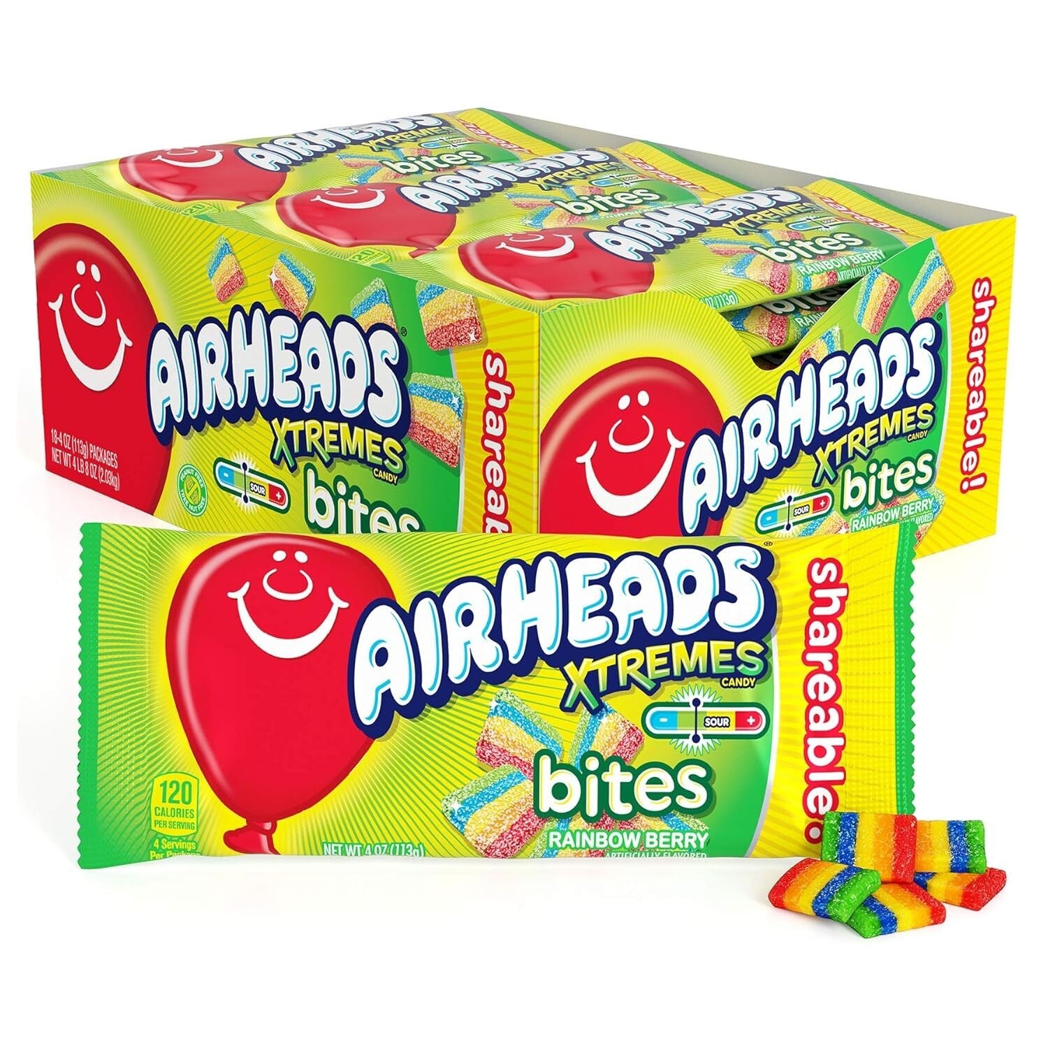 Assorted Xtremes Bites - 5 Flavor Bulk Candy for Parties, Events, and Holidays