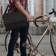 Load image into Gallery viewer, Unisex 17-Inch Professional Briefcase - Waterproof Laptop Carrier with Pockets