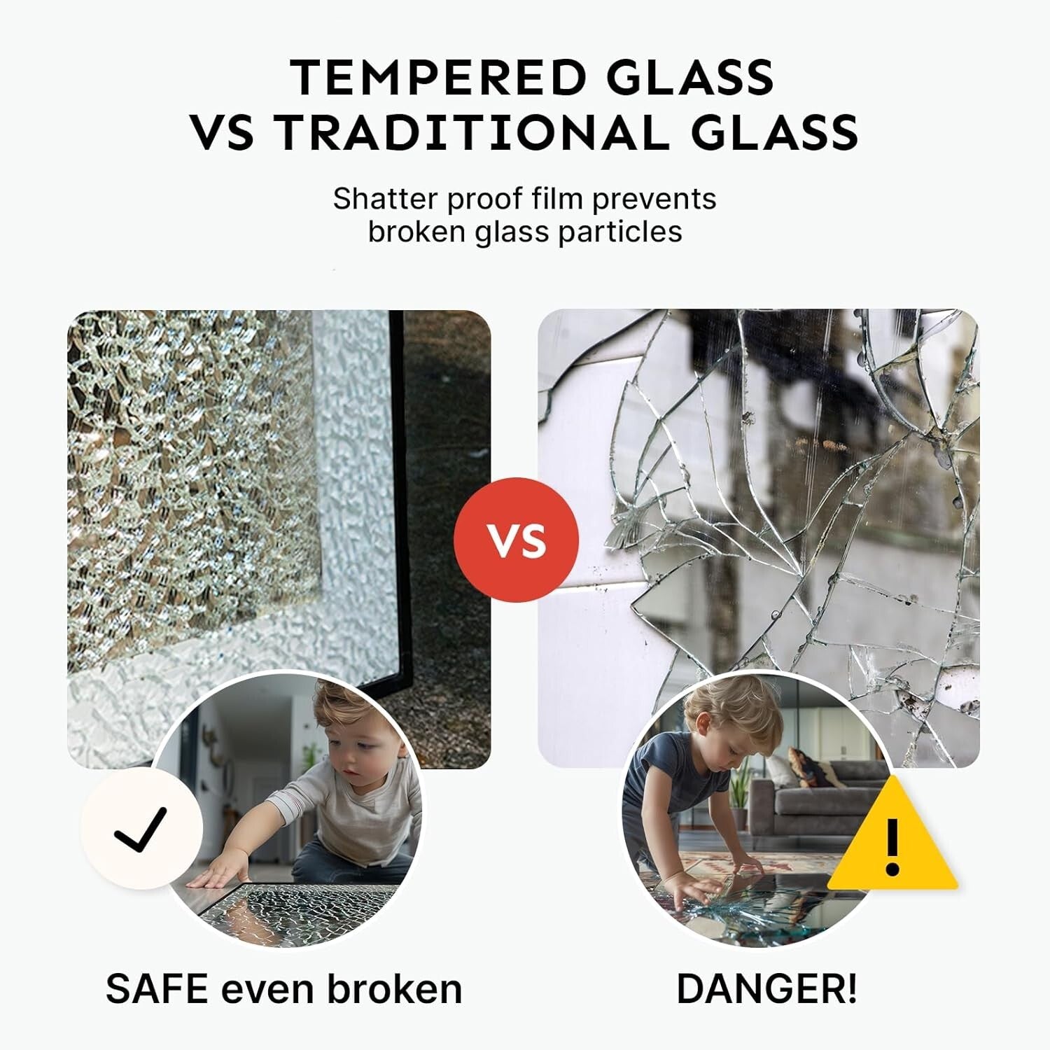 Premium 68x20 Distortion-Free Mirror with Shatter-Proof Glass & Anti-Oxidation