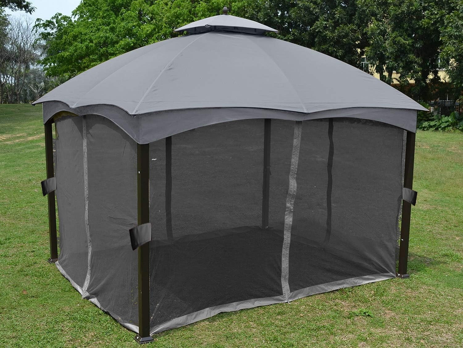 Replacement Mosquito Netting Walls for 10' x 12' Gazebo - Weather Resistant