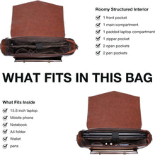 Load image into Gallery viewer, Multifunctional Laptop Backpack &amp; Satchel for Women - 15.6 Inch Vegan Leather