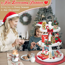Load image into Gallery viewer, Premium 3-Tier Tray with Interchangeable Handles – Perfect for Entertaining