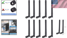 Load image into Gallery viewer, RP-SMA Male Omni-Directional WiFi Antennas 10-Pack - 2.4GHz &amp; 5GHz Compatible
