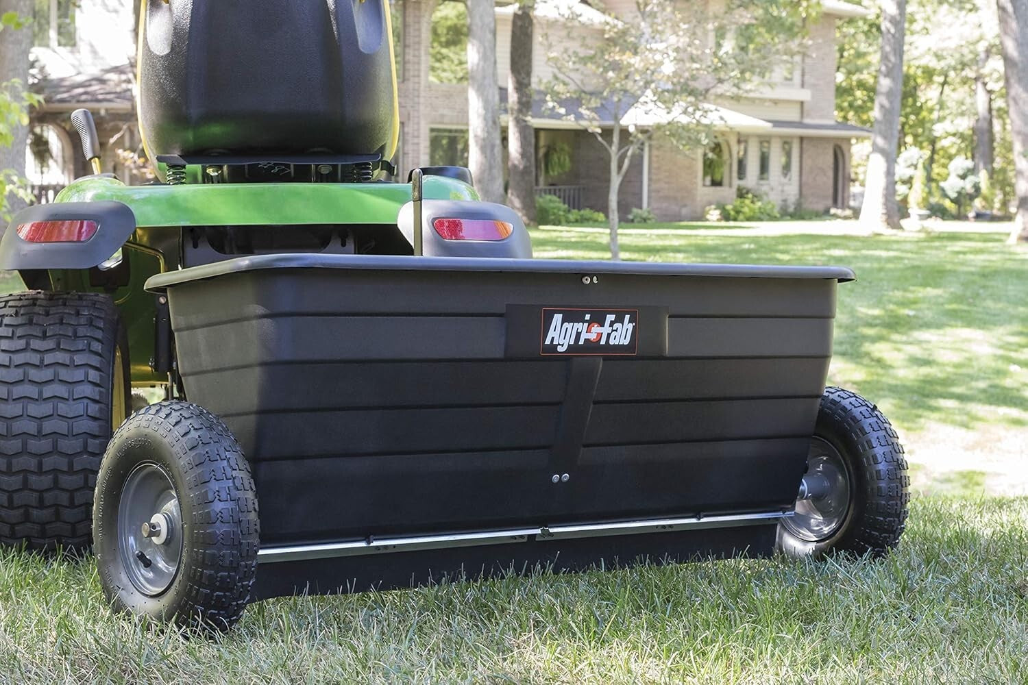 Efficient 175 lb Drop Spreader with 42-inch Spread Width for Lawn & Garden Care