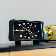 Load image into Gallery viewer, Wideboy Retro Analog Clock: Battery-Powered Silent Clock for Stylish Spaces