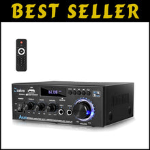 Load image into Gallery viewer, Portable Bluetooth 5.0 Amplifier - 300W Home Audio System with USB/SD Support