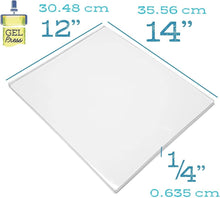 Load image into Gallery viewer, Durable 12" x 14" Gel Print Plate - Perfect for Card Making and Scrapbooking