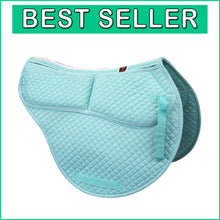 Load image into Gallery viewer, Contoured Saddle Pad with Adjustable Memory Foam for Custom Support - 22" Spine