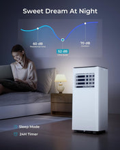Load image into Gallery viewer, Quiet 8,000 BTU Portable AC with Remote Control - Cools 350 Sq.Ft Instantly