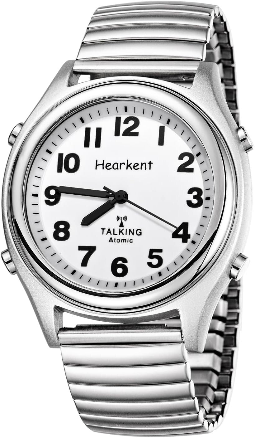 Large Display Talking Watch with Alarm - Ideal for Seniors and Blind Individuals