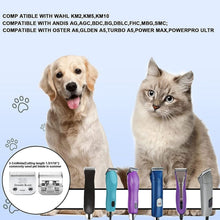 Load image into Gallery viewer, Professional 30 Blade Dog Grooming Clipper - Titanium &amp; Stainless Steel Combo