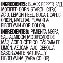 Load image into Gallery viewer, Lemon Zest and Black Pepper Seasoning - Bulk Pack of 12, Perfect for Grilling