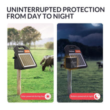 Load image into Gallery viewer, Reliable 0.3J Solar Electric Fence Charger with Long Operating Time, 12V Battery