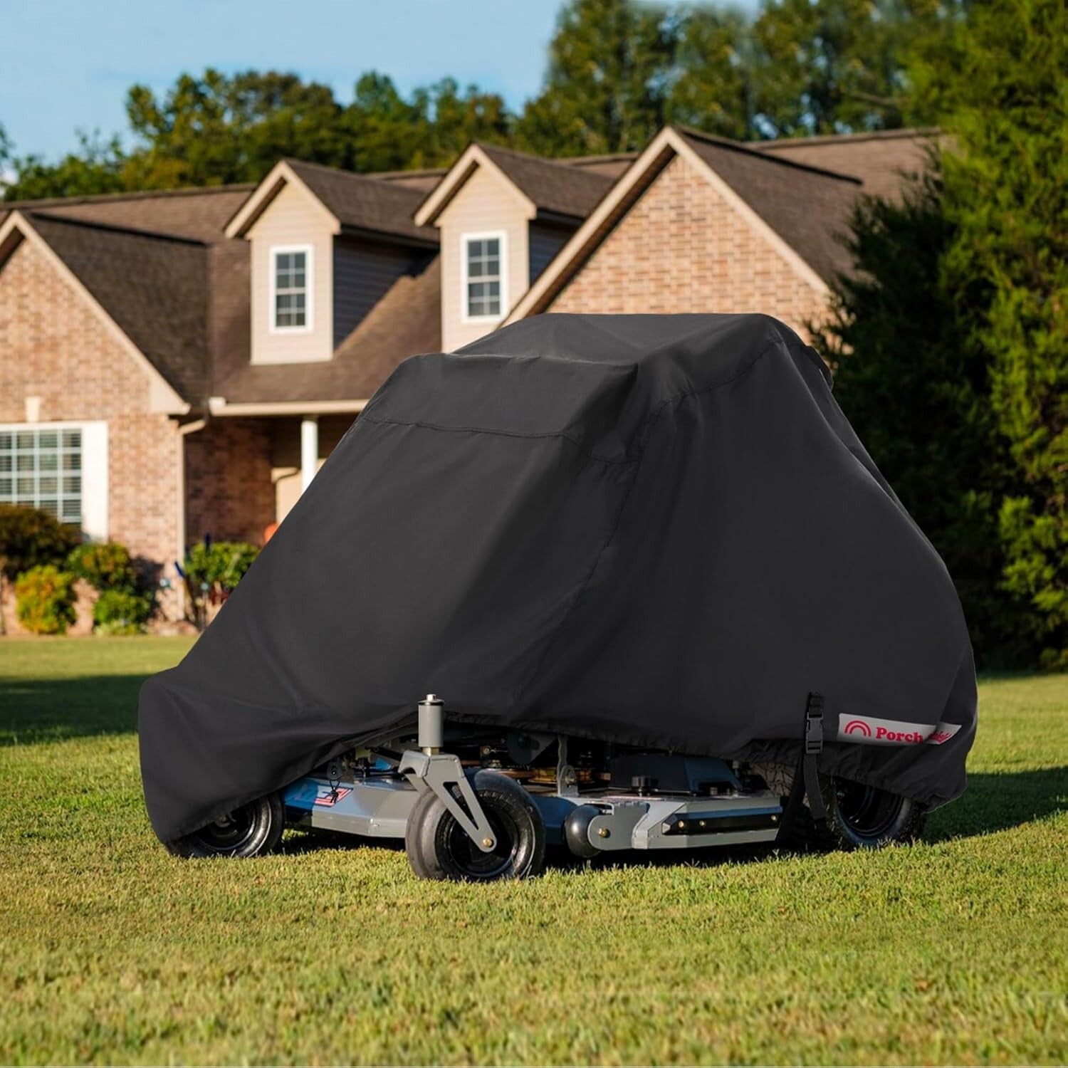 Universal Waterproof Lawn Tractor Cover for Zero Turn Mowers - Snug Fit Design