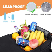 Load image into Gallery viewer, Automotive Storage Solution: Large Trunk Organizer with Tie-Down Straps &amp; Cooler