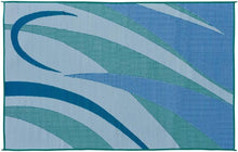 Load image into Gallery viewer, UV Coated 8x12 Outdoor Reversible Mat for RVs &amp; Gardens – Secure &amp; Breathable