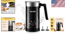 Load image into Gallery viewer, Whisper-Quiet 4-in-1 Milk Frother - 350ml Stainless Steel for Home Café Ideas