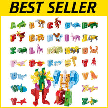 Load image into Gallery viewer, Eco-Friendly 26 Piece Alphabet Animals - Interactive STEM Learning for Toddlers