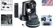 Load image into Gallery viewer, 20X Optical Zoom 1080P PTZ Conference Camera System with Bluetooth Speakerphone