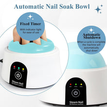 Load image into Gallery viewer, Home Gel Nail Remover Soaking Bowl with Brush - Efficient &amp; Odor-Free Treatment