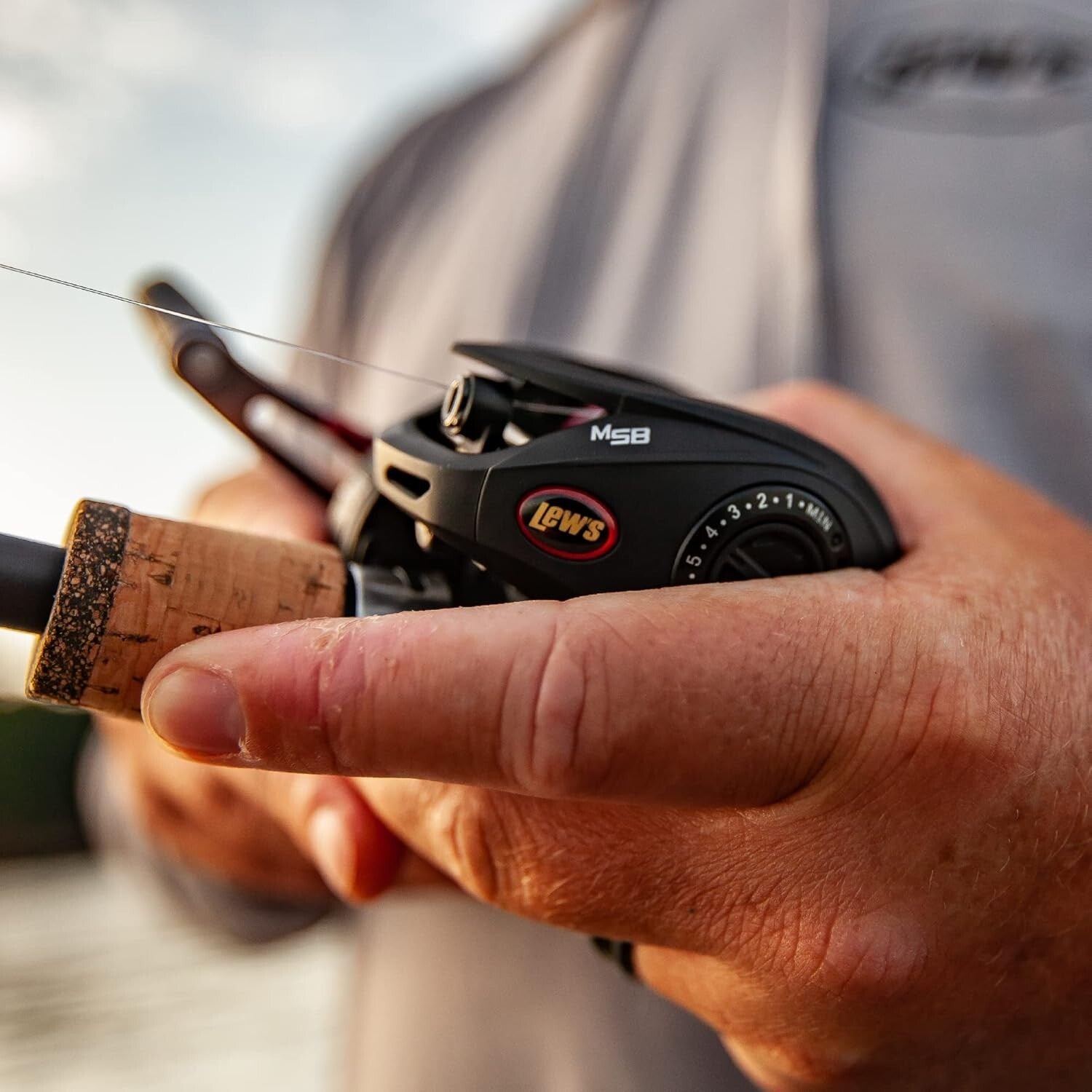 Premium 8.3:1 Baitcast Fishing Reel - 35'' Retrieve with 10 Ball Bearings