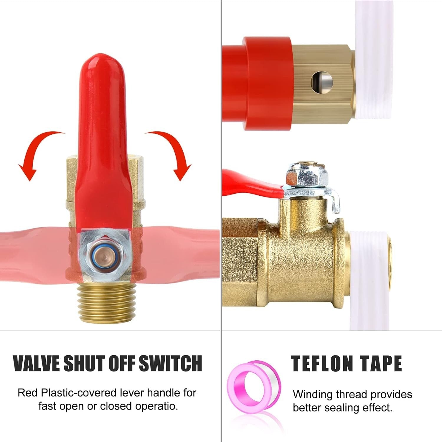 95-125 PSI Air Compressor Pressure Switch with Regulator & Relief Valve