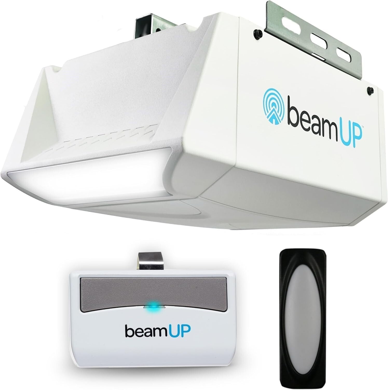 Effortless Overhead Garage Door Opener with Chain Drive - Quick Installation