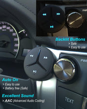 Load image into Gallery viewer, Lightweight Bluetooth Car Kit for Music Streaming and Hands-Free Calls - Black
