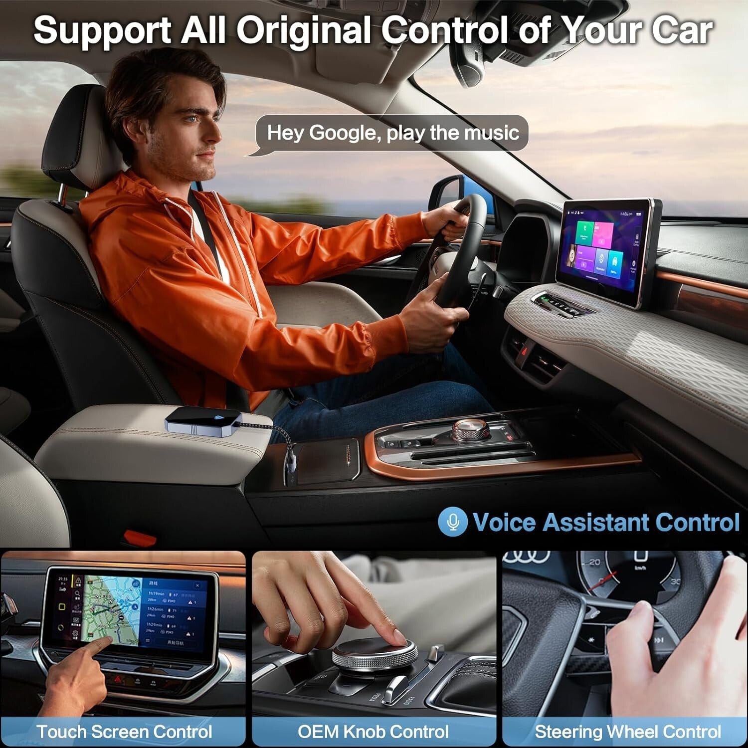 Wireless Android Auto Adapter: Transform Wired Control into Effortless Wireless