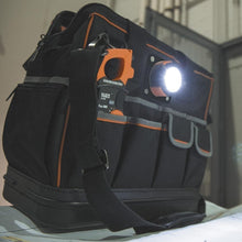 Load image into Gallery viewer, Lighted Tool Bag with Molded Bottom &amp; 31 Pockets for Ultimate Organization