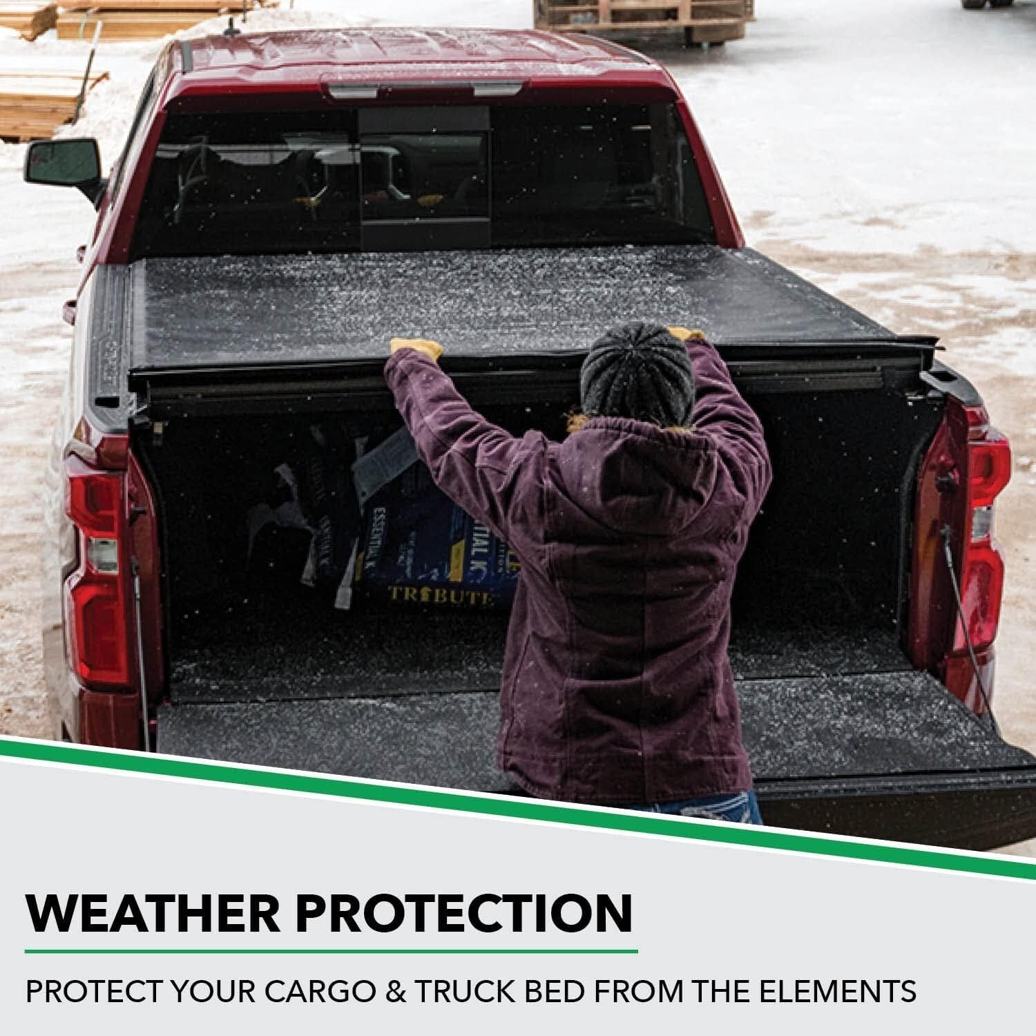 Tonneau Cover for 2019-2025 Chevy Silverado/Sierra - Easy Install & 100% Access