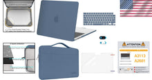 Load image into Gallery viewer, Complete Protection Bundle: MacBook Air 13" Case, Sleeve, Keyboard Cover &amp; More
