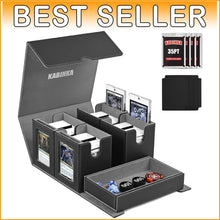 Load image into Gallery viewer, Lightweight MTG Deck Box - 5 in 1 Premium Storage for Trading Cards &amp; More