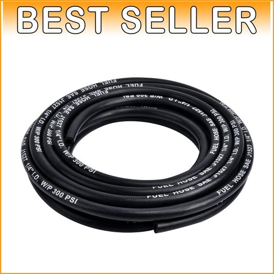 1/4" ID x 25FT Marine Fuel Hose A1-15 - Reliable for Gas & Diesel Applications