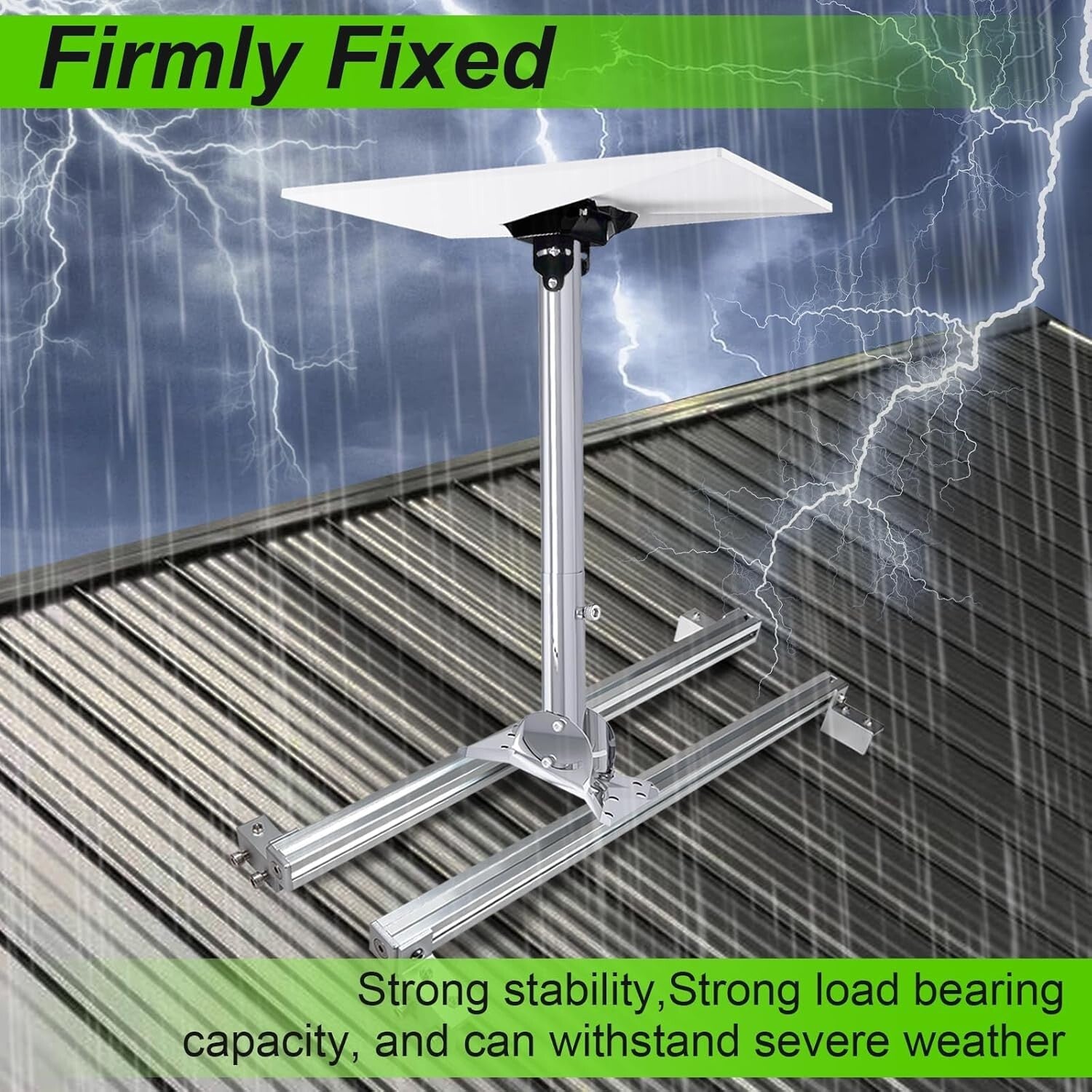 Durable Starlink Gen 3 Roof Mount with 0-30° Adjustment for Easy Installation