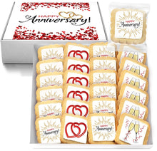 Load image into Gallery viewer, Irresistible 24 Count Anniversary Cookies - Individually Wrapped Party Favors