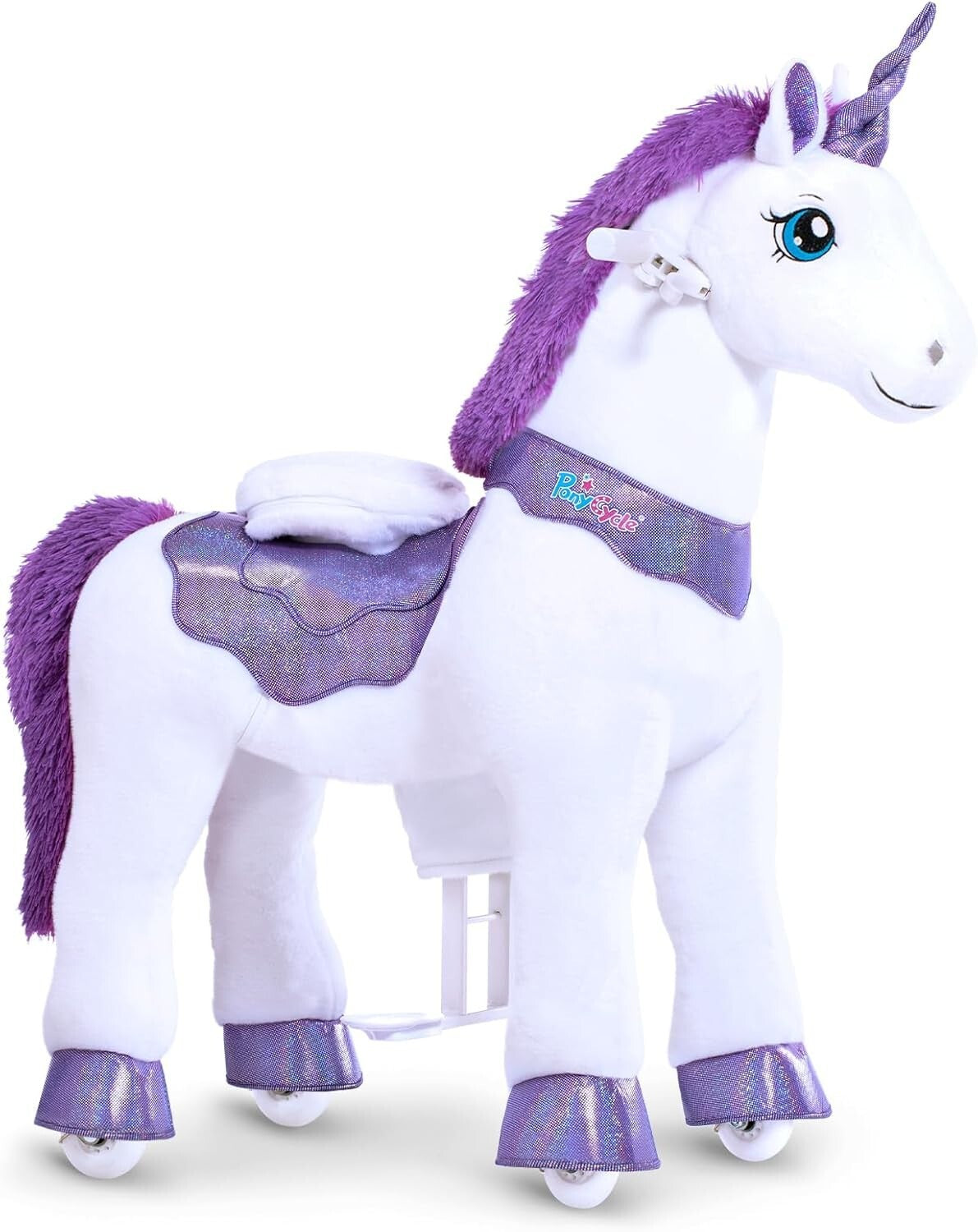 Interactive 30-Inch Unicorn Riding Stuffed Animal - Safe Fun for Young Riders