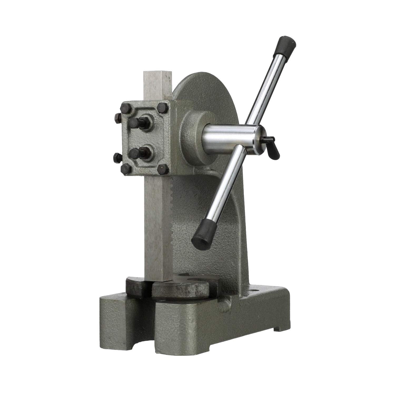 Heavy Duty Manual Arbor Press - 13 Inch Height with Steel Anvil for Durability