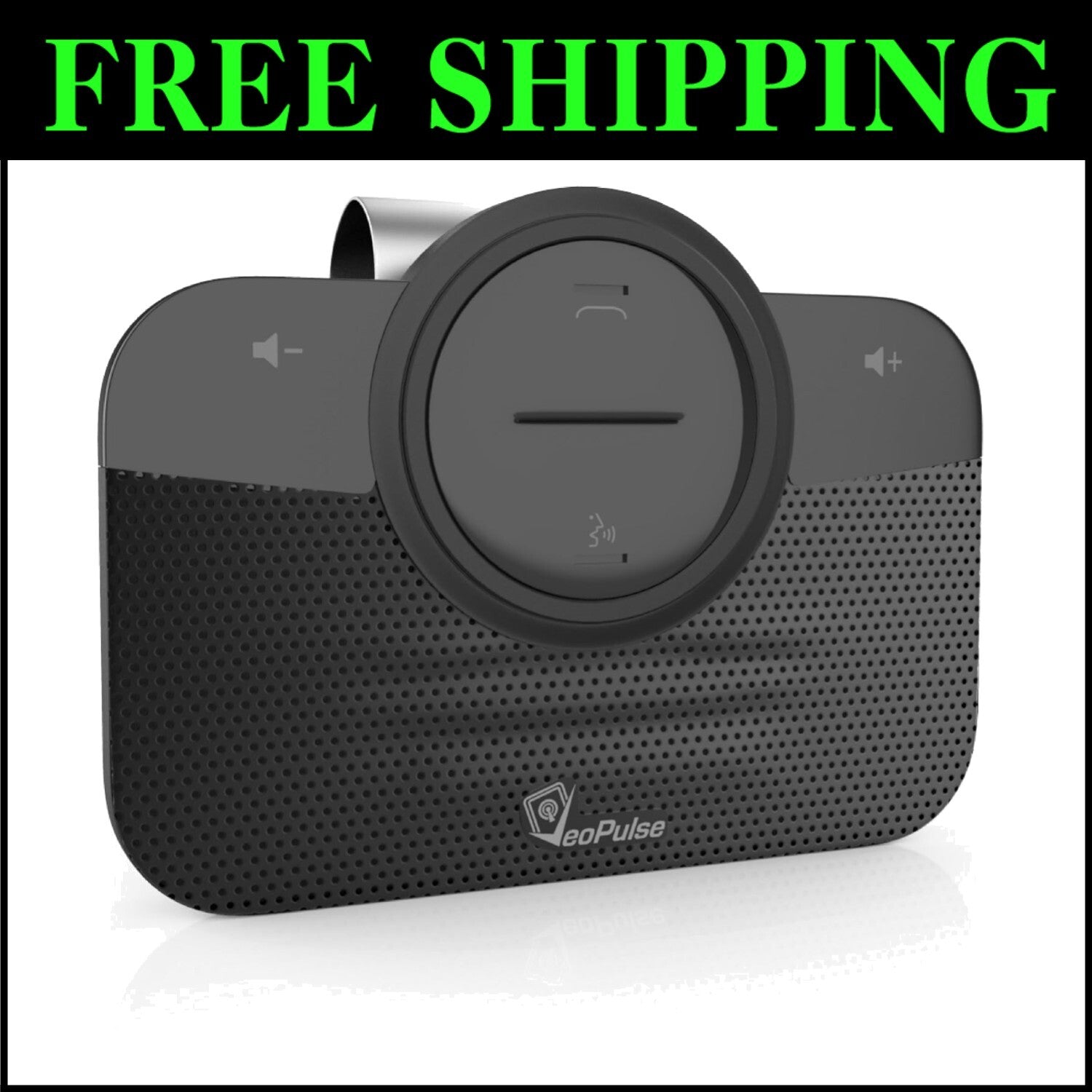 Bluetooth Hands-Free Car Speakerphone B-PRO 2 with Hi-Fi Sound & Voice Control
