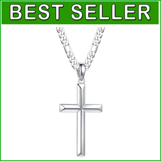 Classic S925 Cross Chain Necklace - Luxurious 18K Gold Plated Option for Gifting