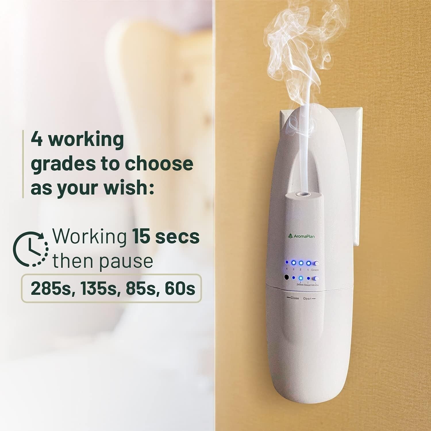 Waterless Essential Oil Diffuser 2 Pack - Plug-in & Portable Aromatherapy