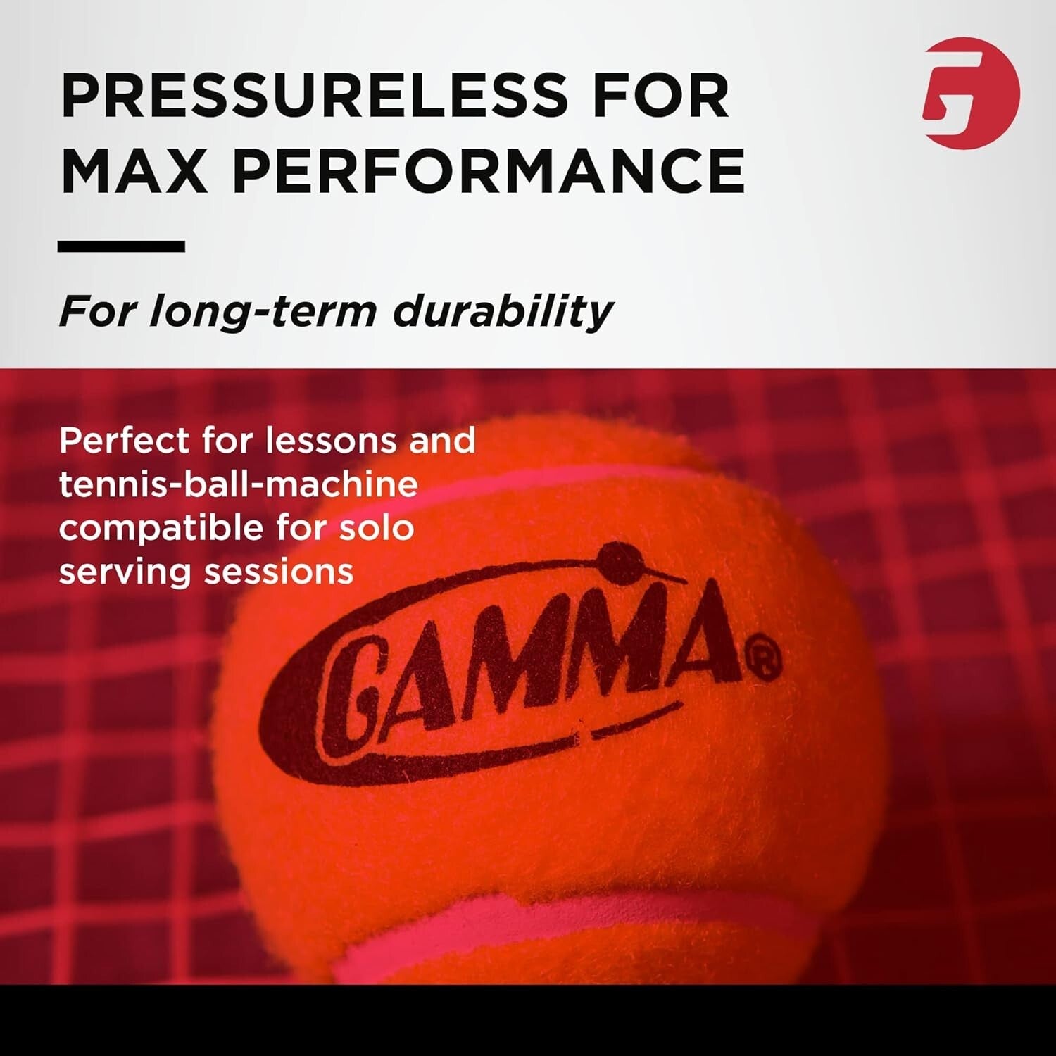 75 Tennis Balls - Lightweight Pressureless Balls for Training, Practice, & Pets
