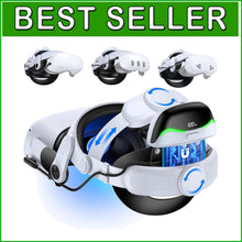 Load image into Gallery viewer, Enhanced Comfort Battery Head Strap for Quest 3/3S/2 - 2-3 Hours Extra Playtime