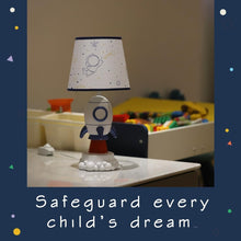 Load image into Gallery viewer, Stylish Resin Rocket Lamp with Fade-Resistant Shade - Perfect for Nurseries