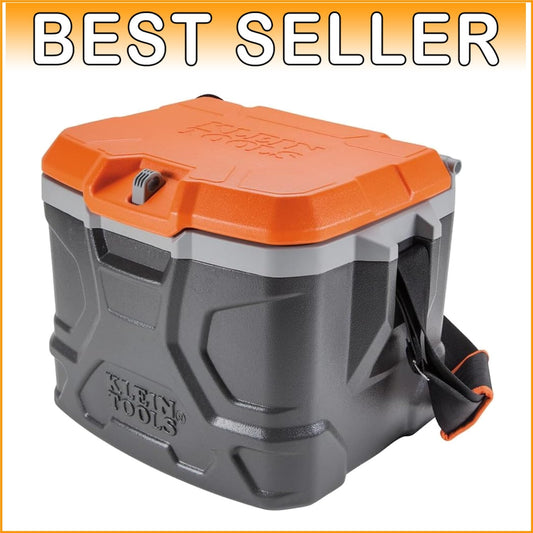 Durable 17-Quart Tradesman Pro Cooler Holds 18 Cans & Keeps Cool 30 Hours