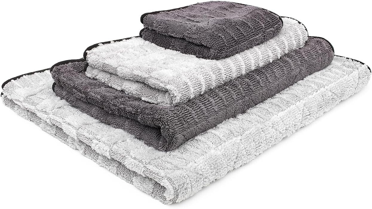 High-Quality Microfiber Car Drying Towel, 900gsm, 30x36, Safe for All Surfaces