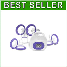 Load image into Gallery viewer, Ultimate Comfort: Smartpump 3.0 Double Electric Breast Pump with App Tracking