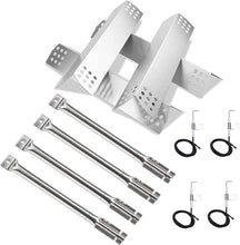 Load image into Gallery viewer, Master Forge Grill Replacement Parts - Stainless Steel Burners &amp; Heat Plates