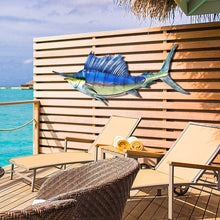 Load image into Gallery viewer, Stunning 36 Inch Sailfish Metal Wall Art - Perfect Gift for Fish Lovers