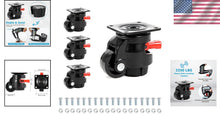 Load image into Gallery viewer, Premium Industrial Casters with Vibration Dampening for Workbenches and Machines